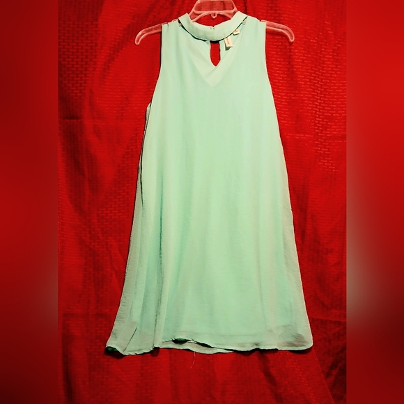 TACERA Green Haltertop Dress Size (S) | - Picture 5 of 5